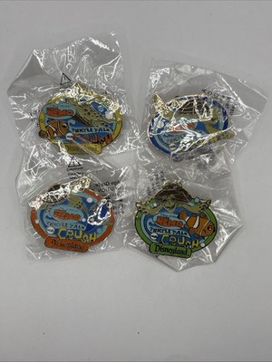 4 Disneyland Finding Nemo Dory Turtle Talk with Crush Trading Pins Disney Pixar