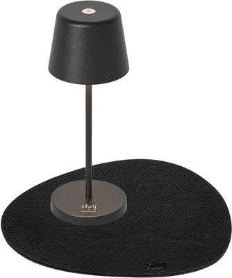 Silwy Monaco Magnet-Leuchte, inkl.Platzset, schwarz