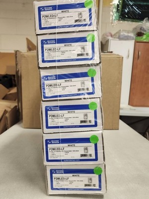 System Sensor #P2WLED-LF, Low Freq Horn/Strobe, 12/24 Volt, LED, Wall, White