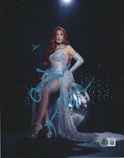 IVY QUEEN SIGNED/FIRMA 8X10 PHOTO BAD BUNNY SHAKIRA J BALVIN PESO - BECKETT COA