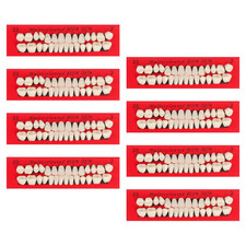 224 PCS Acrylic Resin Fake Teeth Complete Acrylic Resin Denture Dental Teeth 8 S