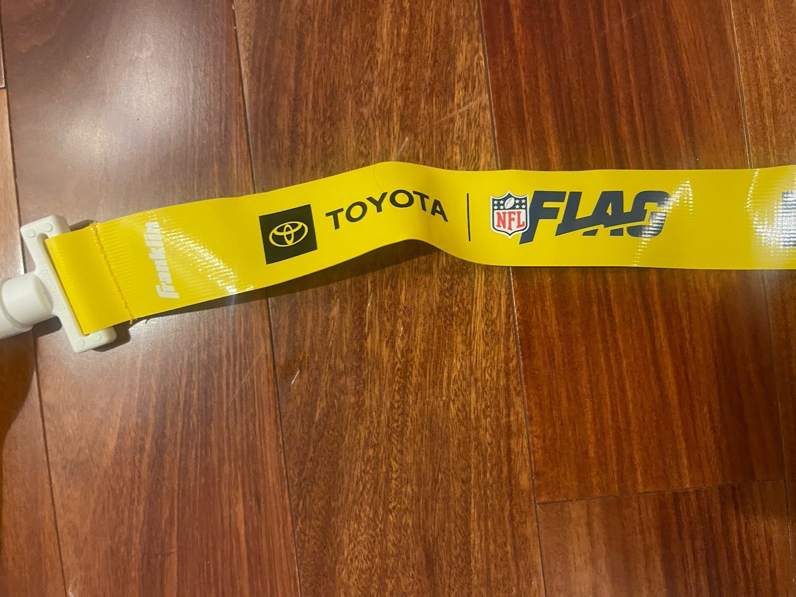 NFL Flag Football Belt Yellow Brand New! 1 Belt Franklin Toyota Sponsor