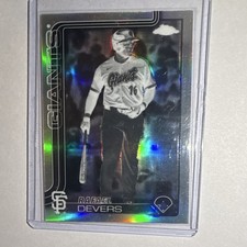2025 Topps Chrome Update Rafael Devers San Francisco Giants Chrome USC105