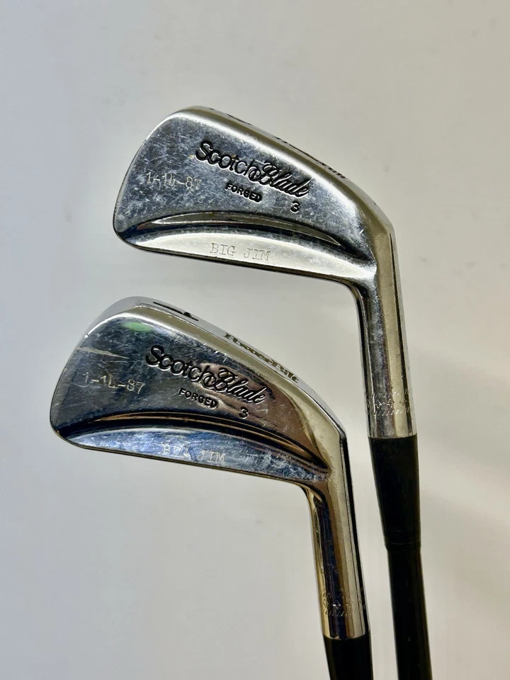 Vintage Powerbilt Scotch Blade 1 & 2 Irons / Right Handed / Graphite Shafts - Image 2 of 4