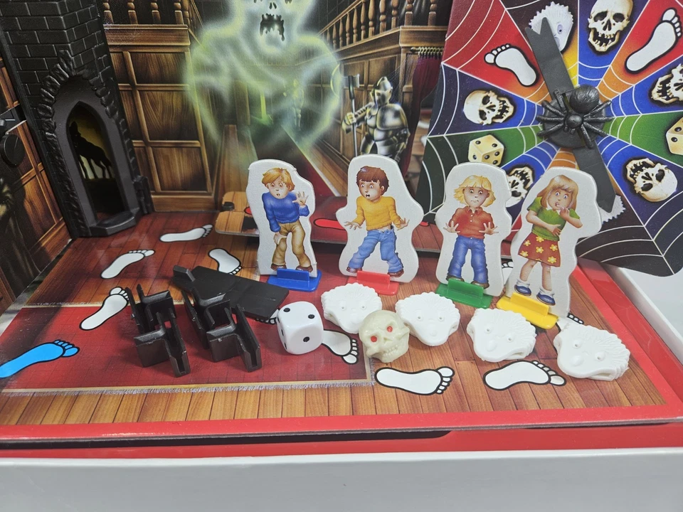 MB Spiele - Spukschloß / vollständig / 1985 / Grusel Gespenst Vintage Retro - Bild 3 von 4