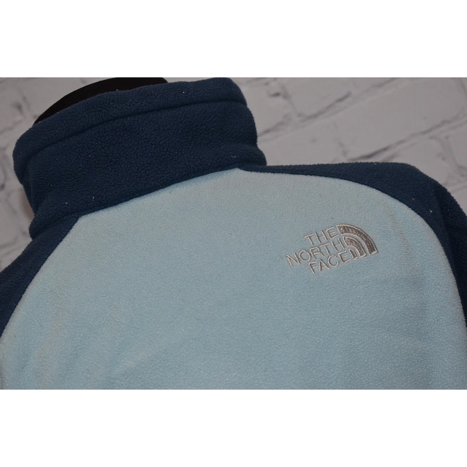 The North Face Fleece Jacket Womens Size Small Full Zip Blue Full Zip - Image 4 of 4