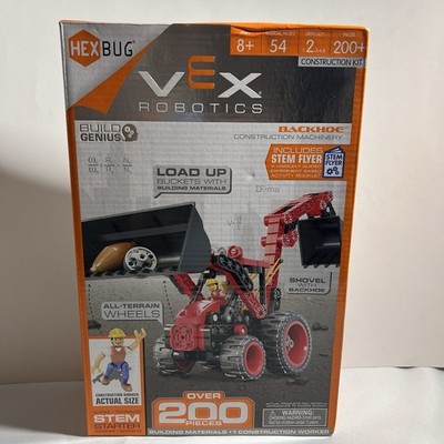 HEXBUG VEX ROBOTICS BACKHOE 200+ PIECES NIB Age 8+ Construction Machine Building
