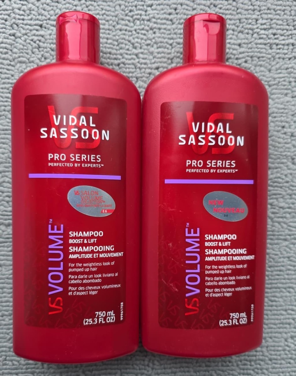 2 Vidal Sassoon Pro Series Volume Shampoo BOOST AND LIFT 25.3oz