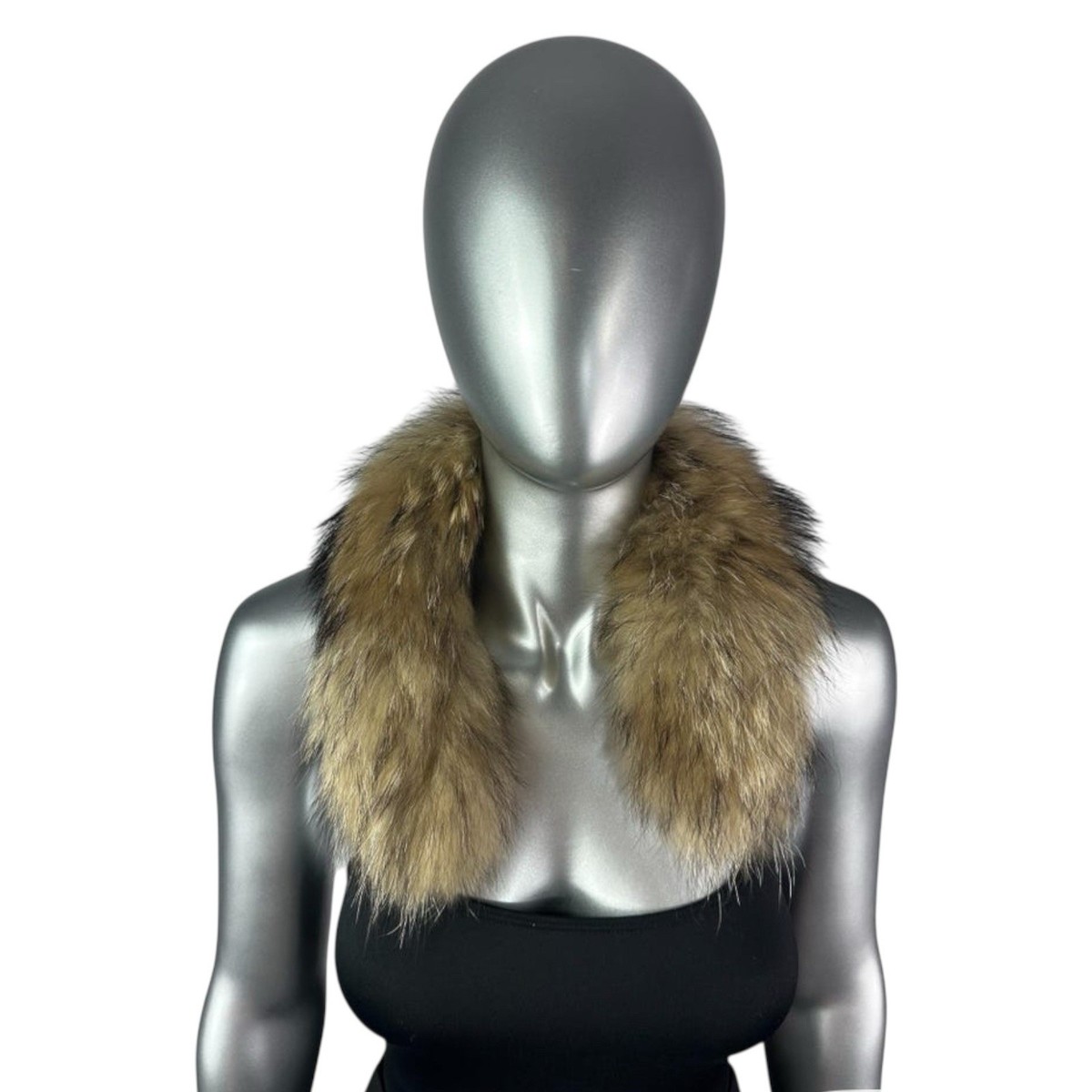 FINN RACCOON Collar, 22”, Certified Vintage Fur | eBay