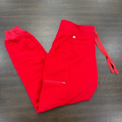 FIGS Women's Red Scrub Pants S