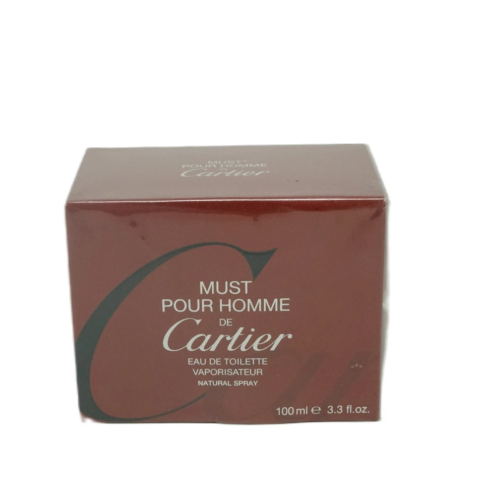Cartier Must pour Homme Eau de Toilette Spray 100ml