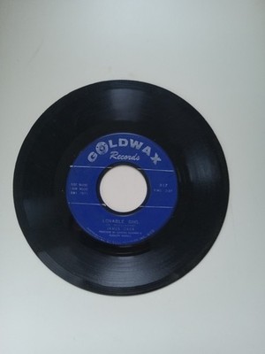 James Carr The Dark End Of The Street / Lovable Girl Goldwax 317 Soul 45 RPM