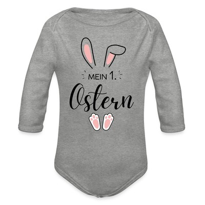 Mein Erstes Ostern Geschenk Baby Bio-Langarm-Body