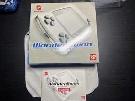WonderSwan Console Skeleton Blue CIB Complete In Box US SELLER