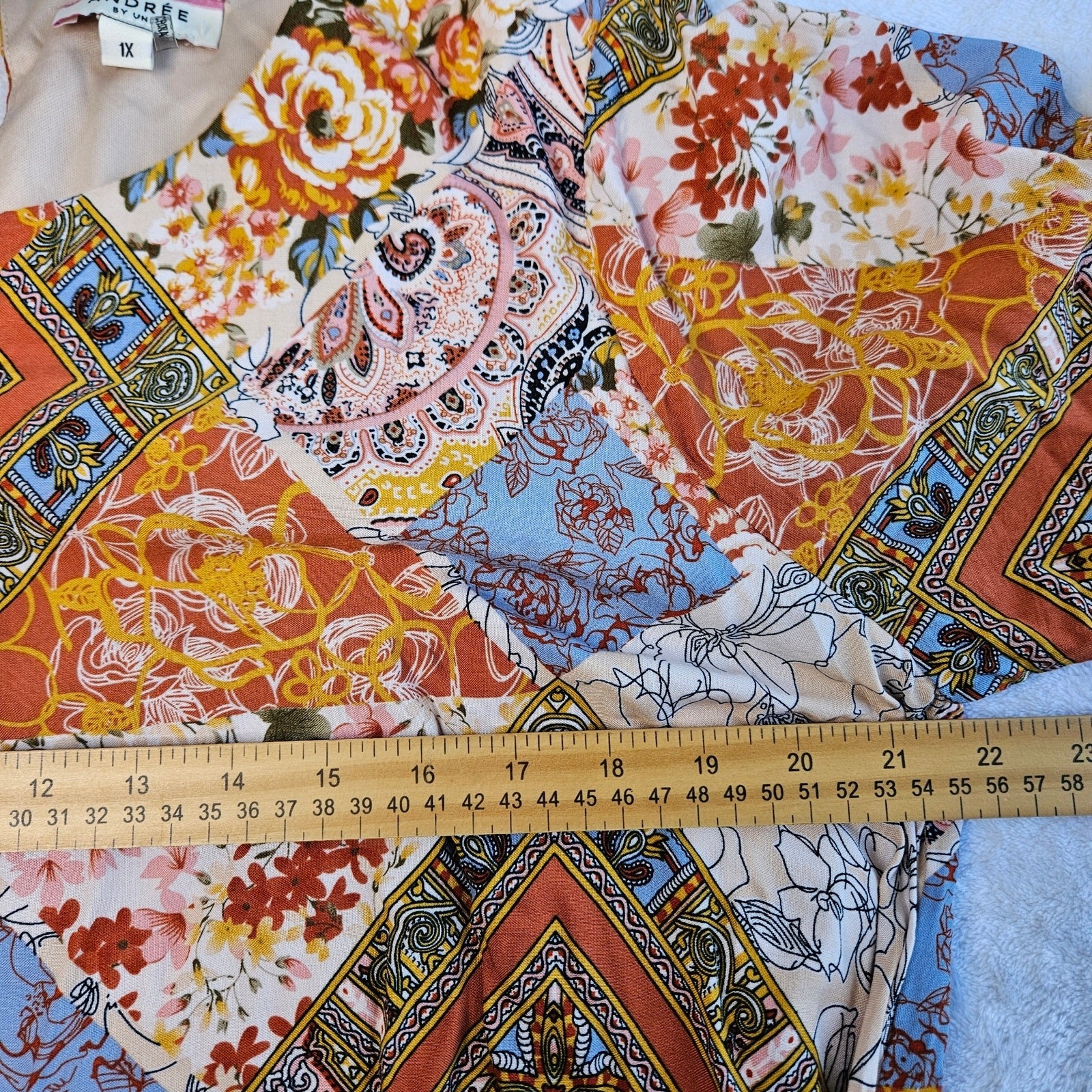 Andree by Unit Patchwork Shift Summer Spring Dres… - image 12