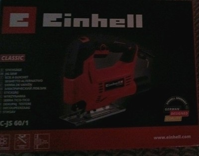 Einhell Stichsäge TC-JS 60/1 400 W mit Softgrip Tiefe bis 60 mm Hub 3000 min^-1 