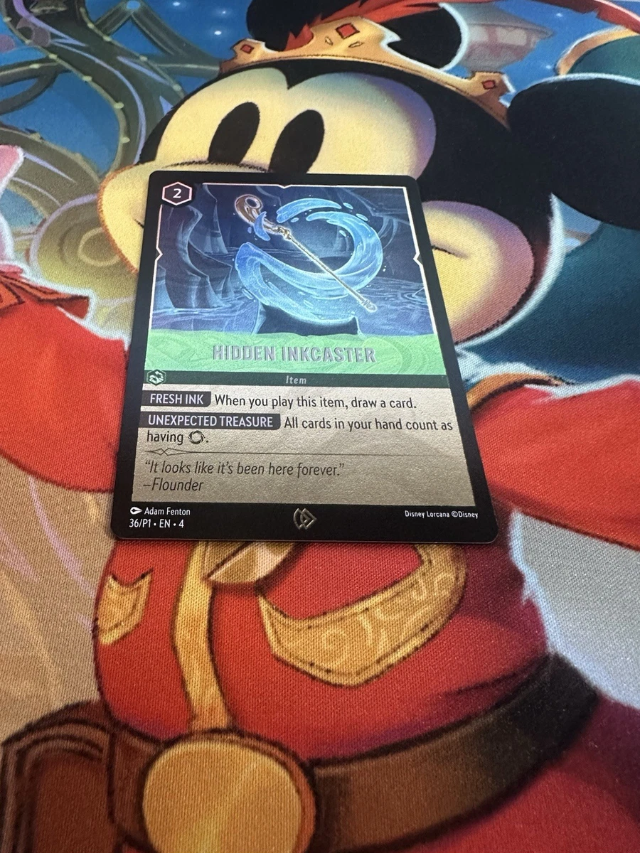 Hidden Inkcaster 36 Disney Lorcana Promo Cards for sale | eBay