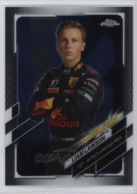 2021 Topps Chrome Formula 1 F2 Racers Future Stars Liam Lawson #68 u0u