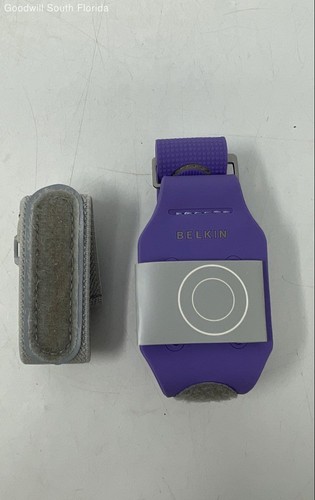 Belkin Gray Purple Adjustable Flex Active Lite Sport Armband Not Tested