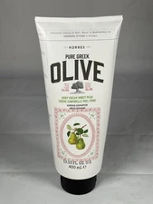 Korres Olive Body Cream Pure Greek Honey Pear 13.53 FL. OZ.