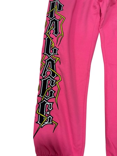 Palace Hesh Mit Fresh Jogginghose Sweatpants in Pink Gelb Größe Medium Authentic - Bild 3 von 11