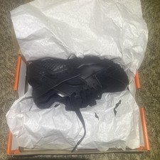    Nike Air Huarache Run GS Triple Black 654275-016 Youth Size 4Y Authentic   