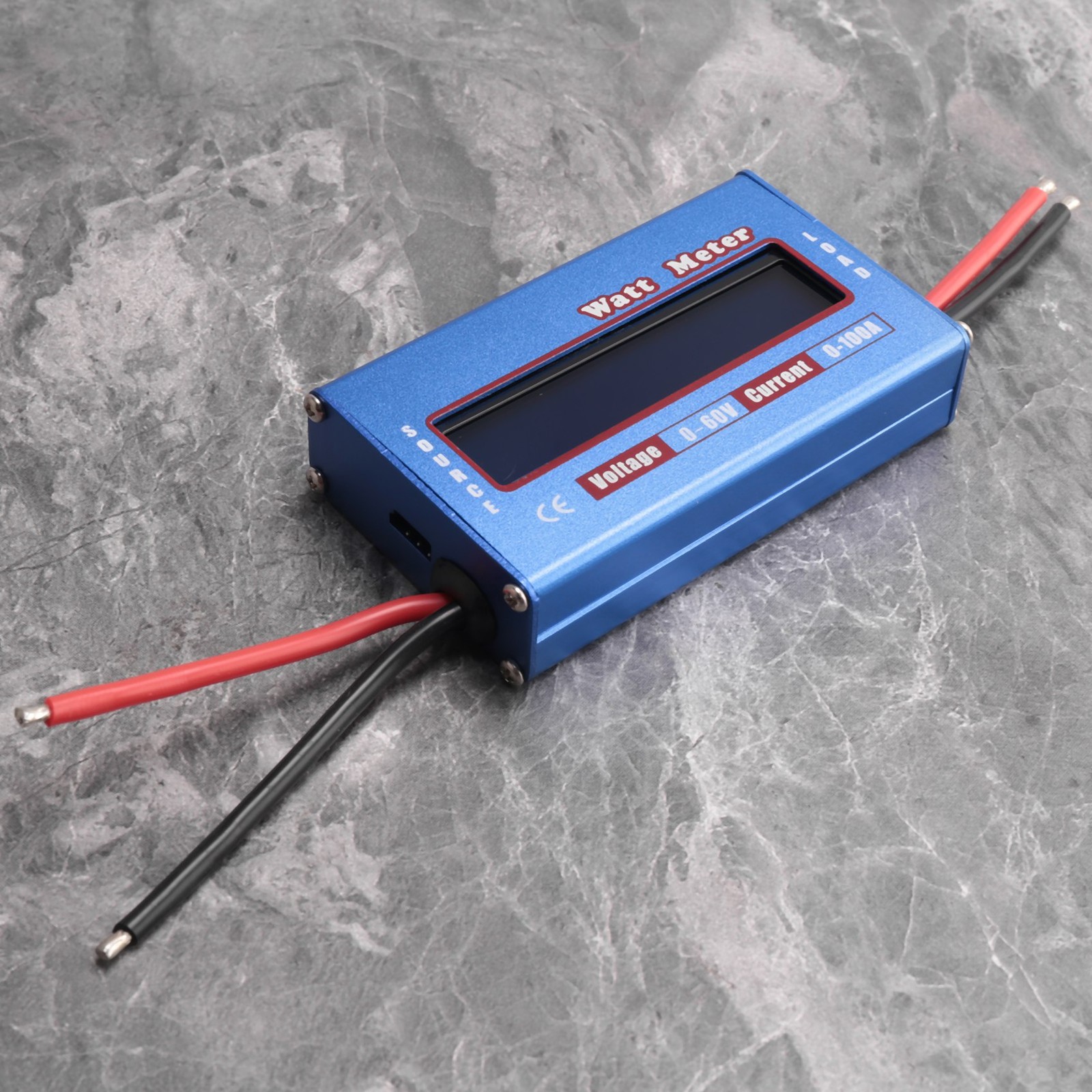 Digital Wattmeter Watt Meter  Meter DC 60V 100A Balance Voltage Battery8496 thumbnail 6