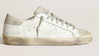 Golden Goose Super-Star Damenschuhe White Sneakers Leather Luxury Size EU 39