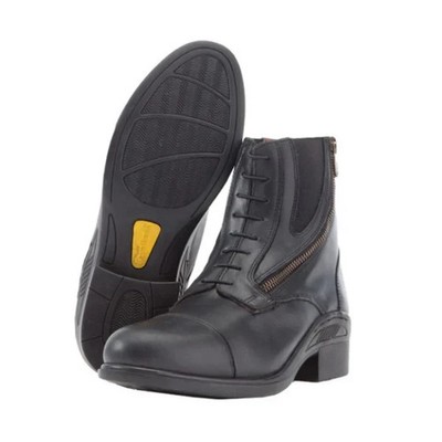 Kavalkade Romulus Lace with Zip ankle Premium leather Paddock Boots, size 6.5 US