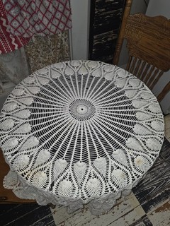 60 inch Vintage Crockett Table Covering