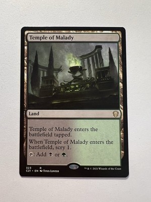 Temple of Malady - MTG Commander 2021 - NM