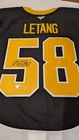 Kris Letang #58 Signed Pittsburgh Penguins NHL Hockey Jersey Fanatics Authentic