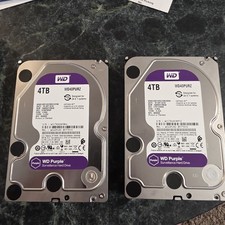 WESTERN DIGITAL PURPLE 4TB HARD DRIVES