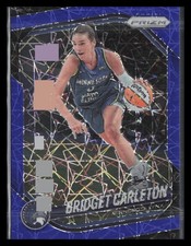 Bridget Carleton 2025 Panini Prizm WNBA #88 Blue Velocity Prizms