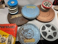 Lot of 15 Film Reel Case Canisters 4 metal 11 Plastic With Film 2 Empty