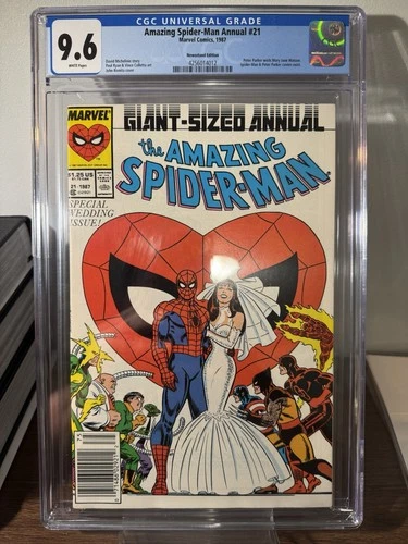Amazing Spider-Man Annual #21 - Newsstand - CGC 9.6 - White Pages
