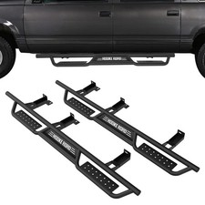 Fit 1992-1999 Chevy Suburban Steel Side Steps Nerf Bar Running Boards Offroad Fit 1992-1999 Chevy Suburban Steel Side Steps Nerf Bar Running Boards Offroad