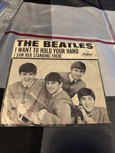 The Beatles , I Want To Hold Your Hand Album, 5112 45rpm Photo Cover/sleeve RARE