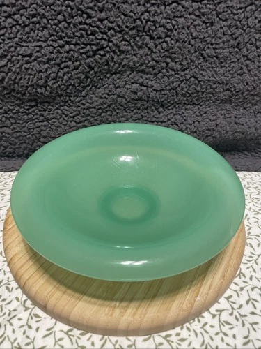Vintage Fenton Jadeite Console Bowl - Unmarked