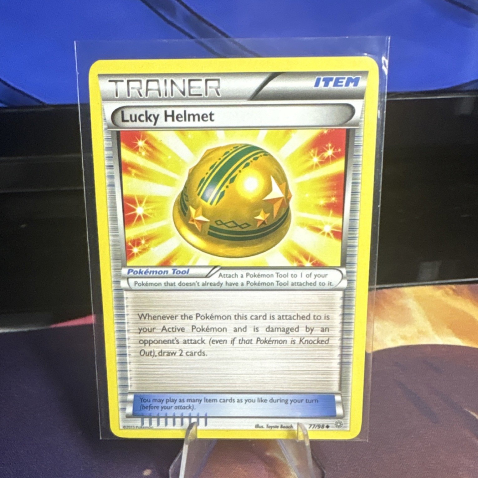 The Pokémon Company Lucky Helmet XY Ancient Origins 77/98 Trainer Uncommon
