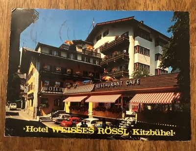 Hotel Weiss s Rossl Tirol, Austria. Postcard (WP3)