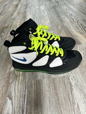 Nike Air Max Uptempo Zoom PE Black White Neon Size 12 630924-400