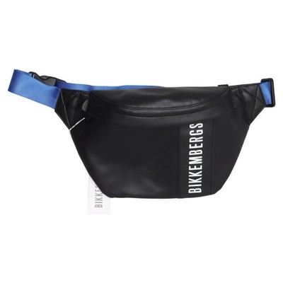 Bikkembergs, Gürteltasche, Unisex (Erwachsene), Schwarz/Blau, 30, 5, 20 cm #OaW