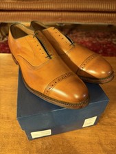 NEW RARE BROOKS BROTHERS PERFORATED CAP TOE DRESS SHOES OXFORDS MADE IN USA 11D