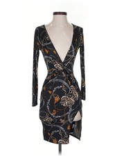 Fashion Nova Women Black Cocktail Dress XXS