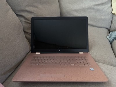 HP Notebook 17-bs027cy 15.6in Intel Core i5 7th Gen Pink Touchscreen Laptop