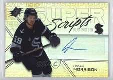 2024-25 SPx Superscripts Rookies Gold 67/99 Logan Morrison #SSR-LM Auto 1r1g