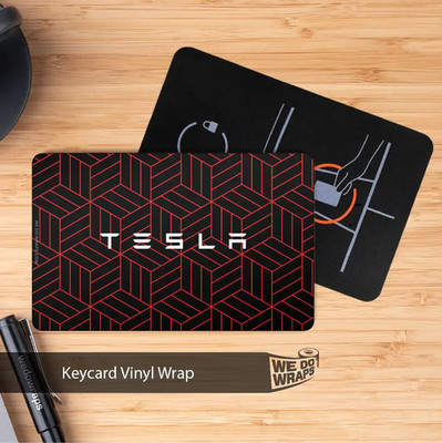 Isometric 3D Pattern | NFC Key Card Wrap