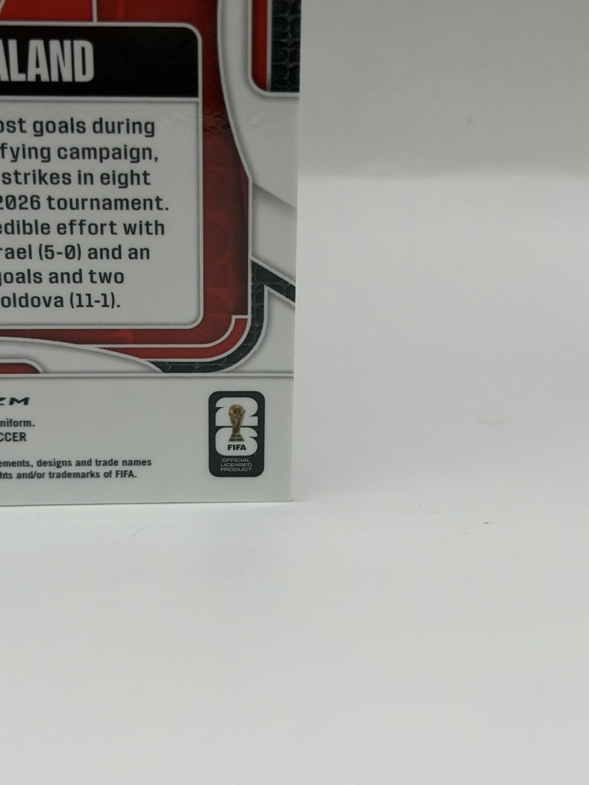 ERLING HAALAND - 2026 Prizm World Cup Soccer #333 - MAPLE LEAF /86 - Norway view 9
