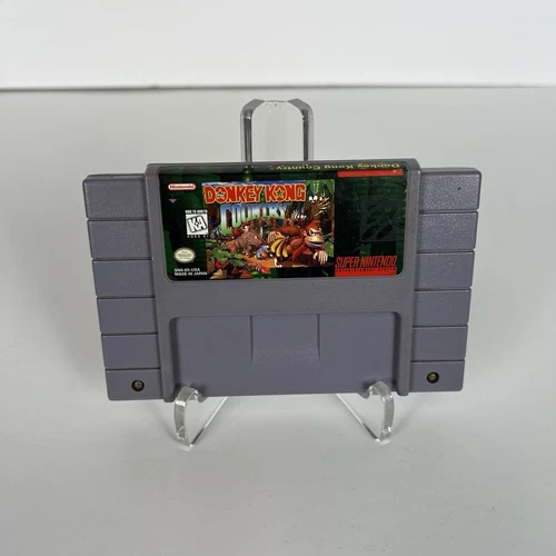Donkey Kong Country Super Nintendo SNES Game Tested & Working! Authentic!
